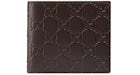 Gucci Bifold Wallet Signature Brown