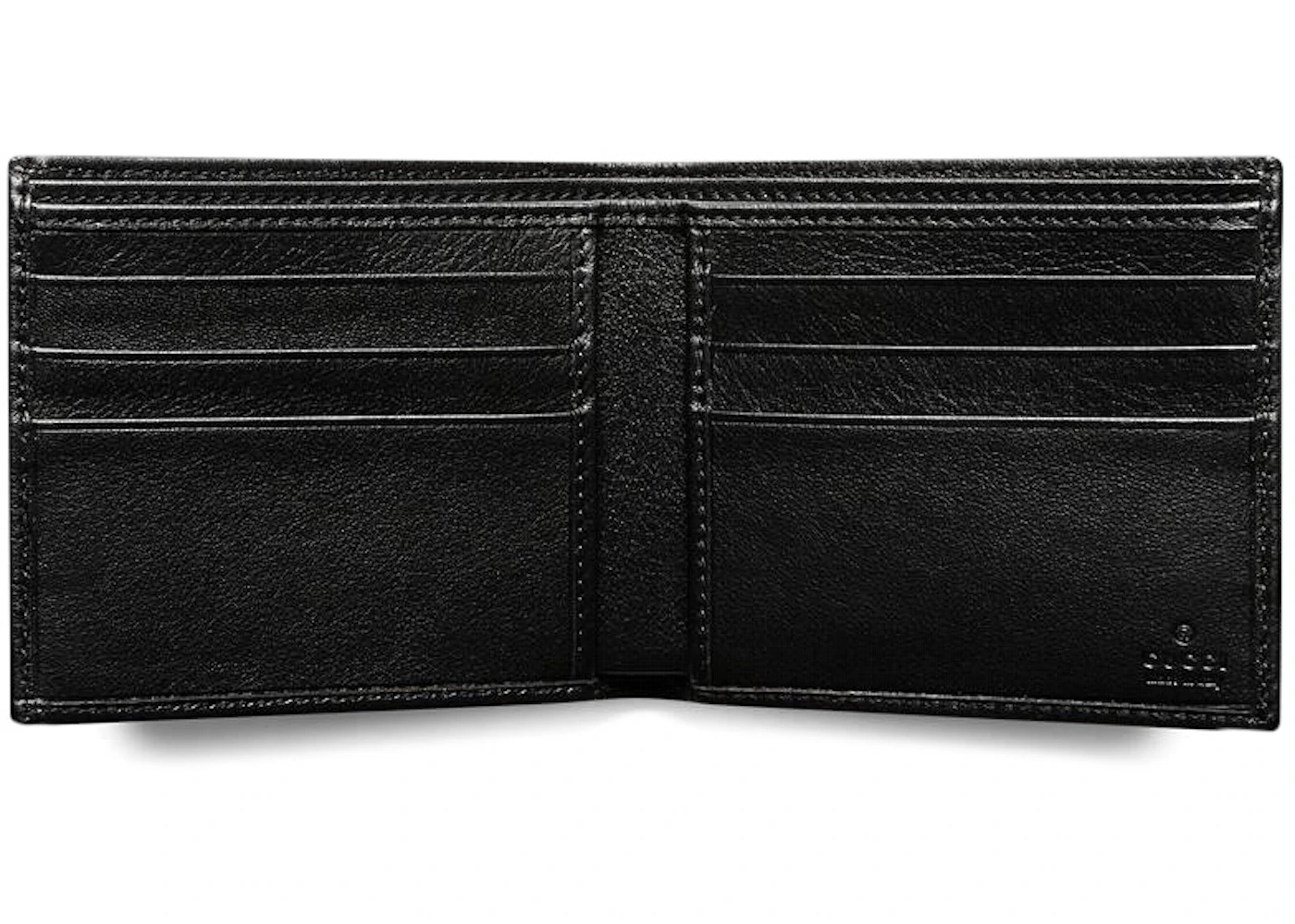 Gucci Bifold Wallet Signature Web Black in Leather - US