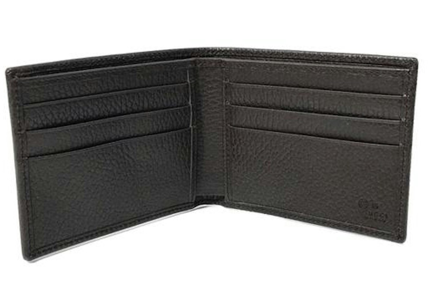 Gucci Bifold Wallet GG Monogram Beige/Ebony in Canvas/Leather