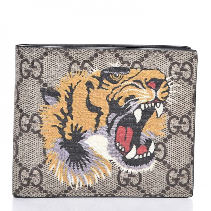 black tiger gucci wallet