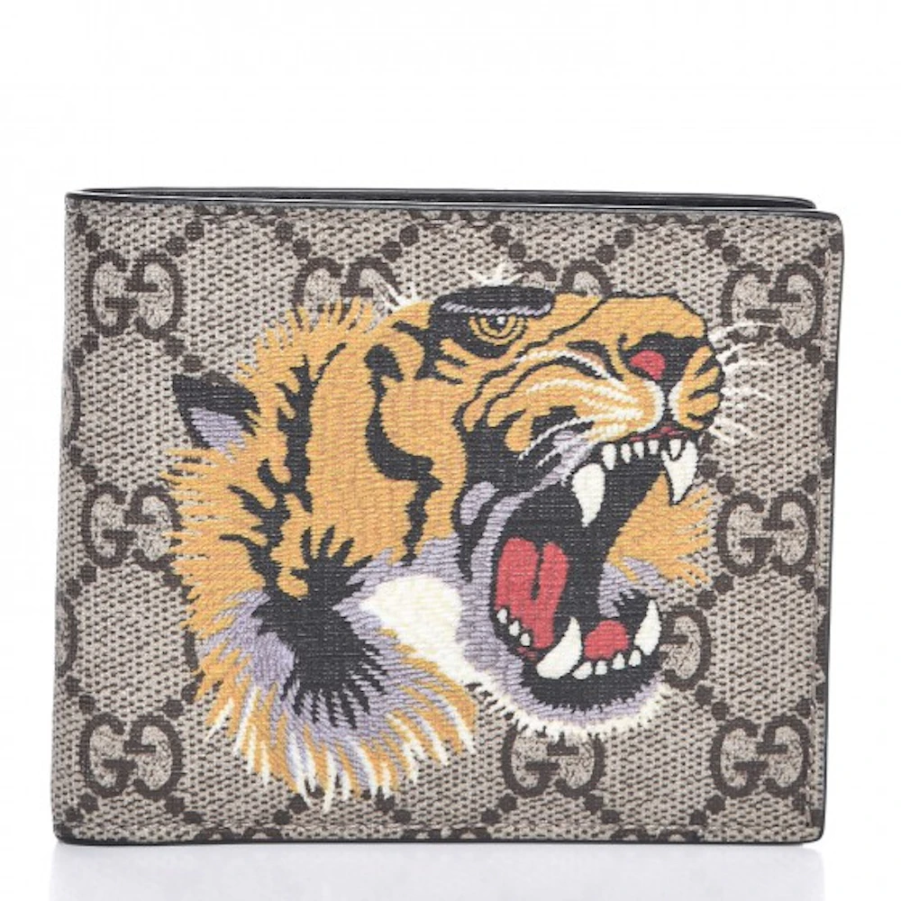 Brown Tiger Head Wallet