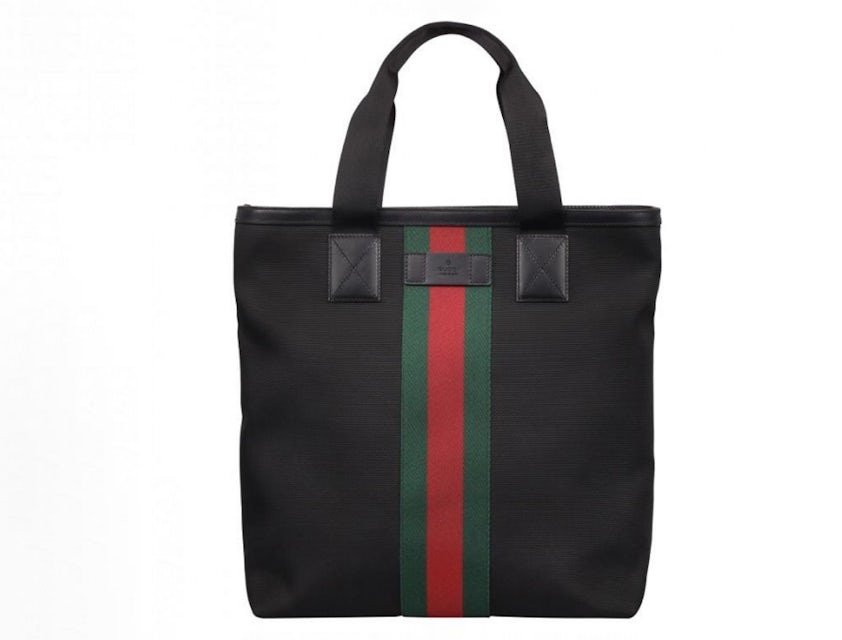 Black Gucci GG Canvas Tote Bag