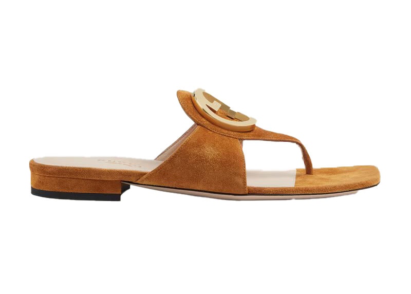 Free People Shoes | Wonderland Tan Leather Thong Sandals | Style  Representative