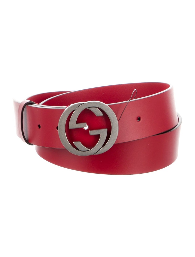 【セール】福袋/福箱ファッション通販 Red Belt Leather GG Interlock Calfskin Gucci in JP - Leather 小物
