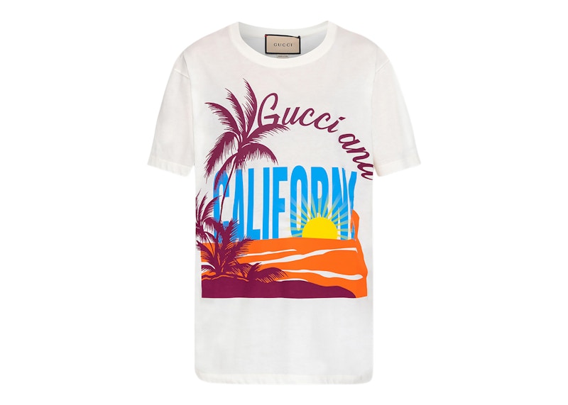 Gucci California Oversized T-shirt White - US