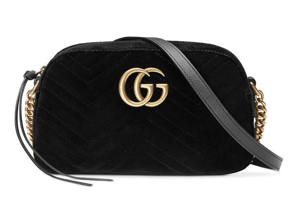Gucci Camera Bag GG Marmont Velvet 