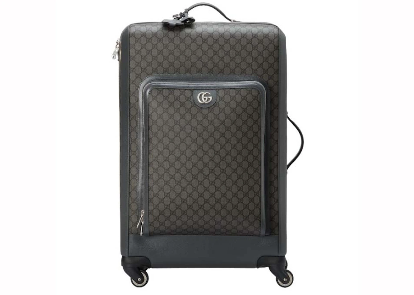Gucci Canvas Carry-On Black/Grey in Canvas with Silver-tone - US