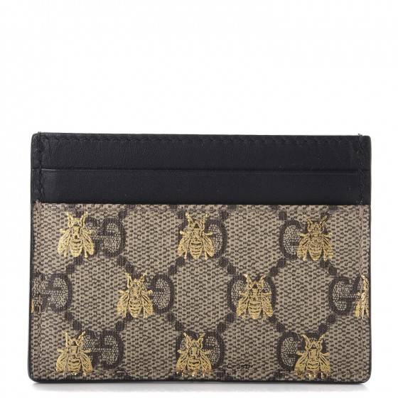 gucci card holder bee