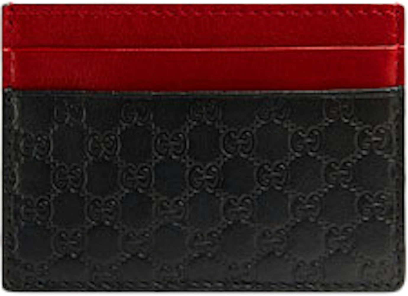 Gucci MicroGuccissima Black/Red/Green in Leather