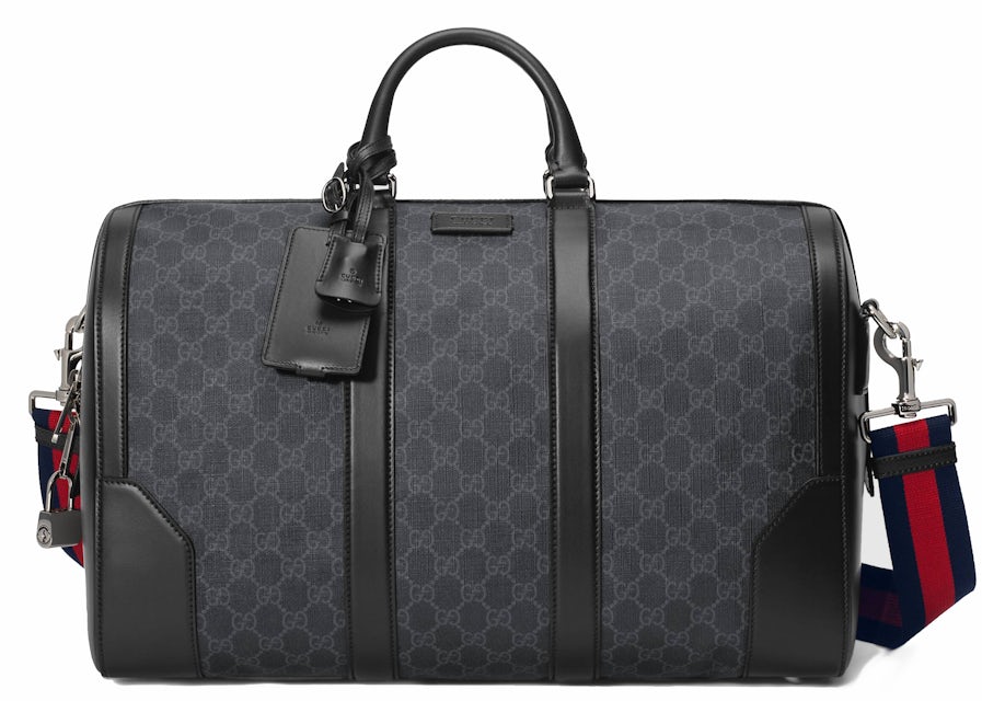 Gucci Large Jumbo GG Leather Duffle Bag - Farfetch