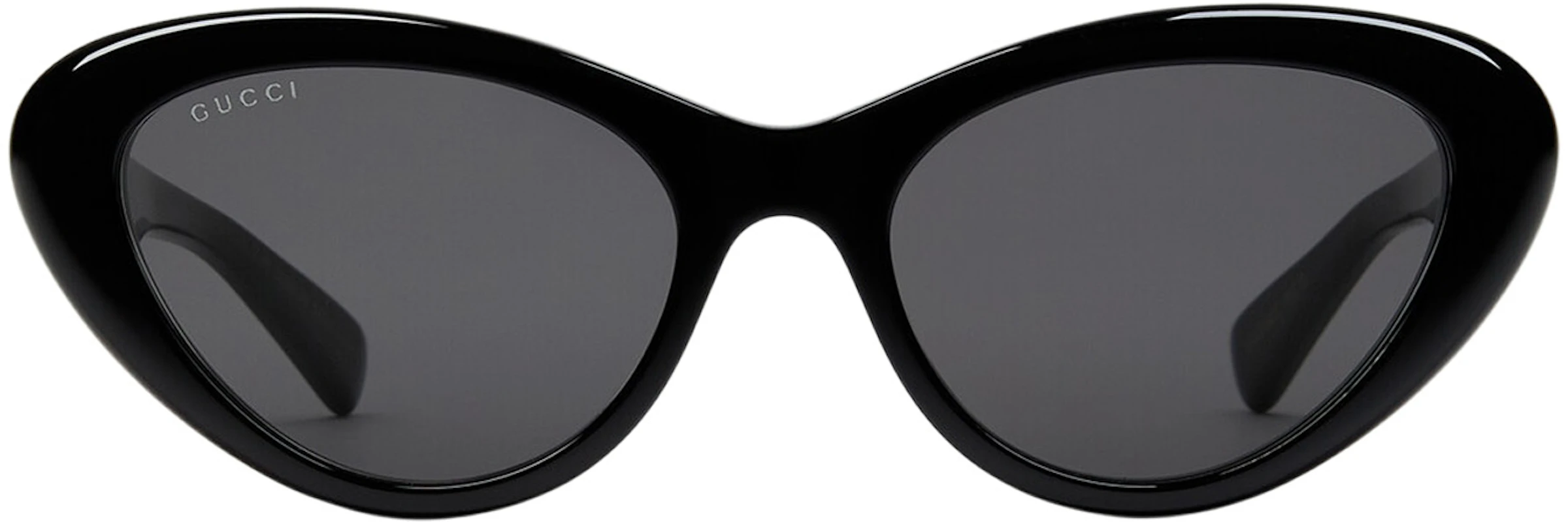 Gucci Cat-Eye Frame Sunglasses Black/Solid Grey - SS22 - US