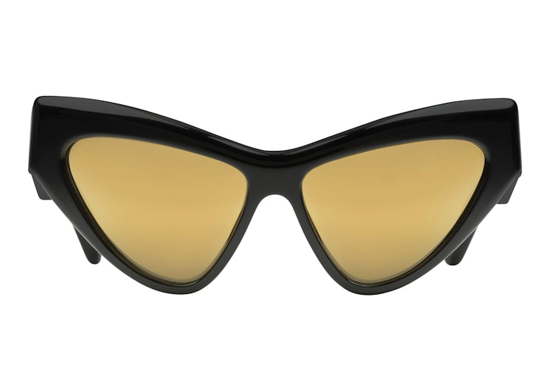 Gucci Swarovski Crystal Cat Eye Sunglasses in Metallic | Lyst