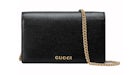 Gucci Chain Wallet Black