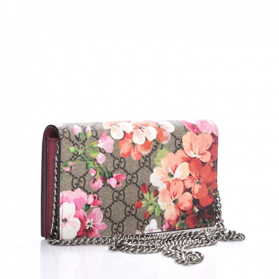 gucci blooms supreme chain wallet