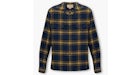 Gucci Checked Shirt Navy