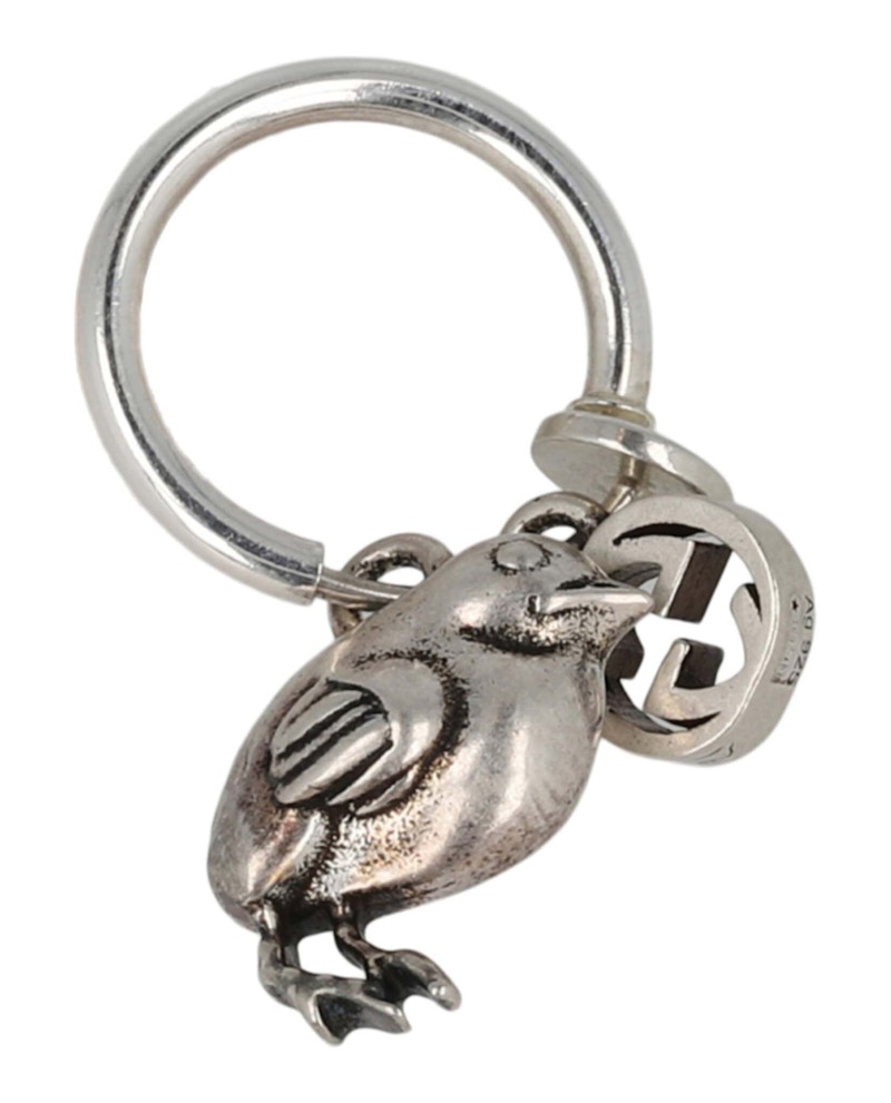 Pre-owned Gucci Women's Chick Single Earring In Silver