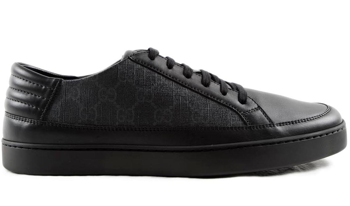 Gucci gg supreme sneaker cheap black