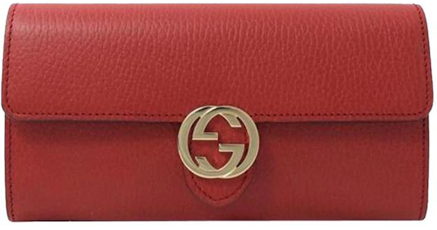 Gucci D Ring Continental Wallet GG Canvas Continental Wallet - Neutrals  Wallets, Accessories - GUC1303990