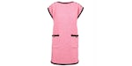 Gucci Cotton-Blend Tweed Dress Pink