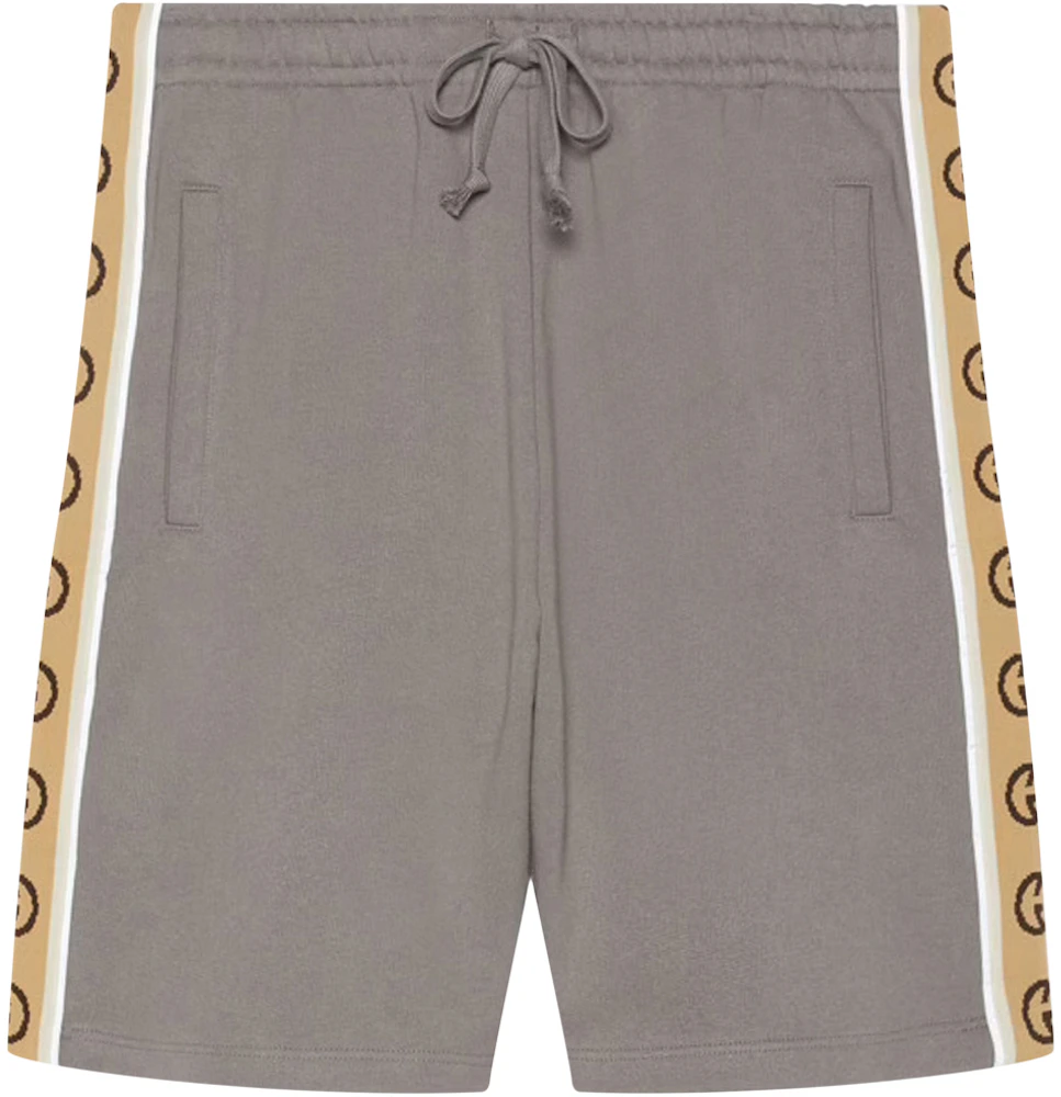 monogram jacquard cotton jersey shorts