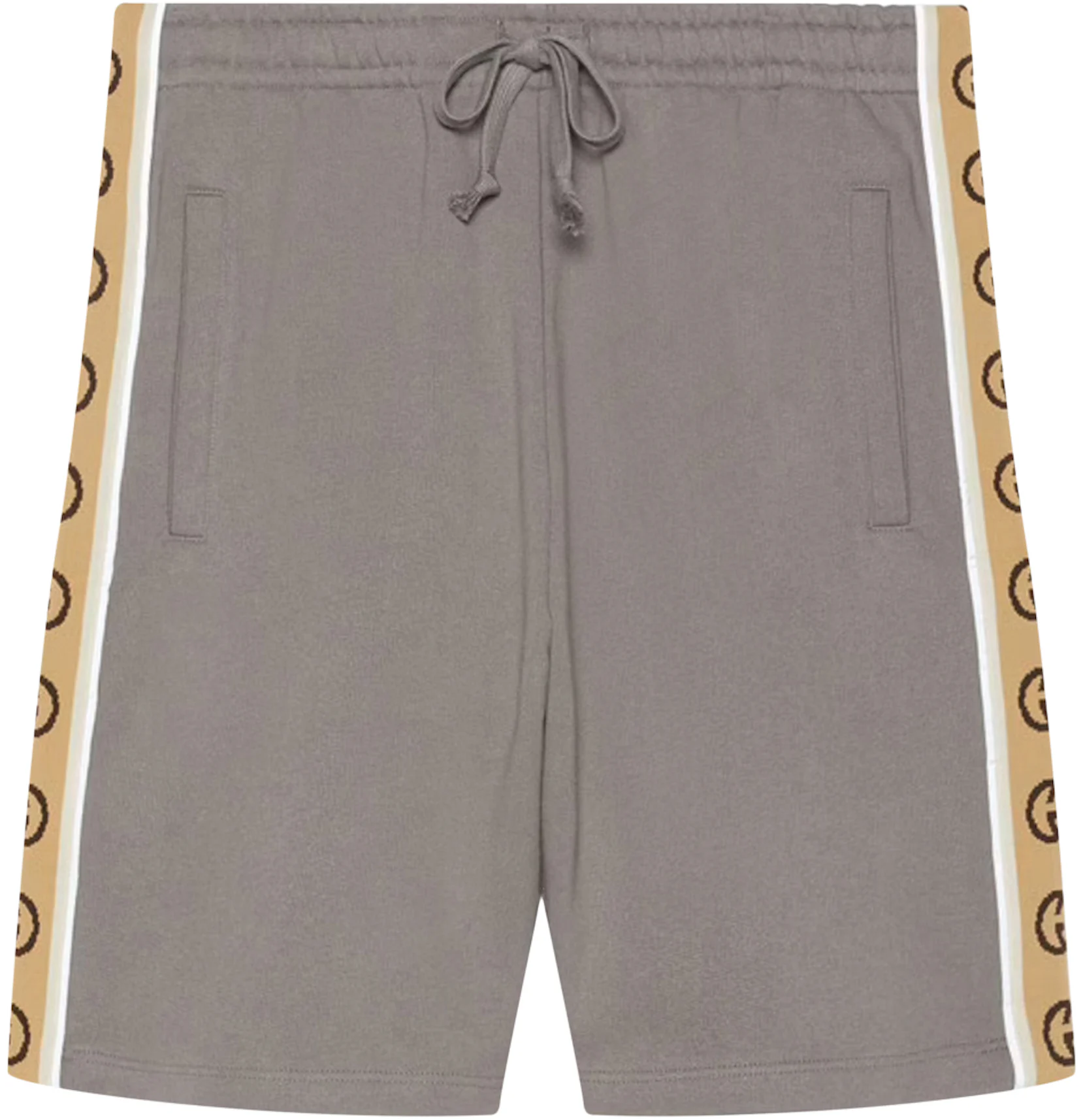 Gucci Cotton Jersey Shorts Grey Men's - US