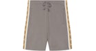 Gucci Cotton Jersey Shorts Grey