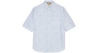 Gucci Cotton Striped Shirt Light Blue