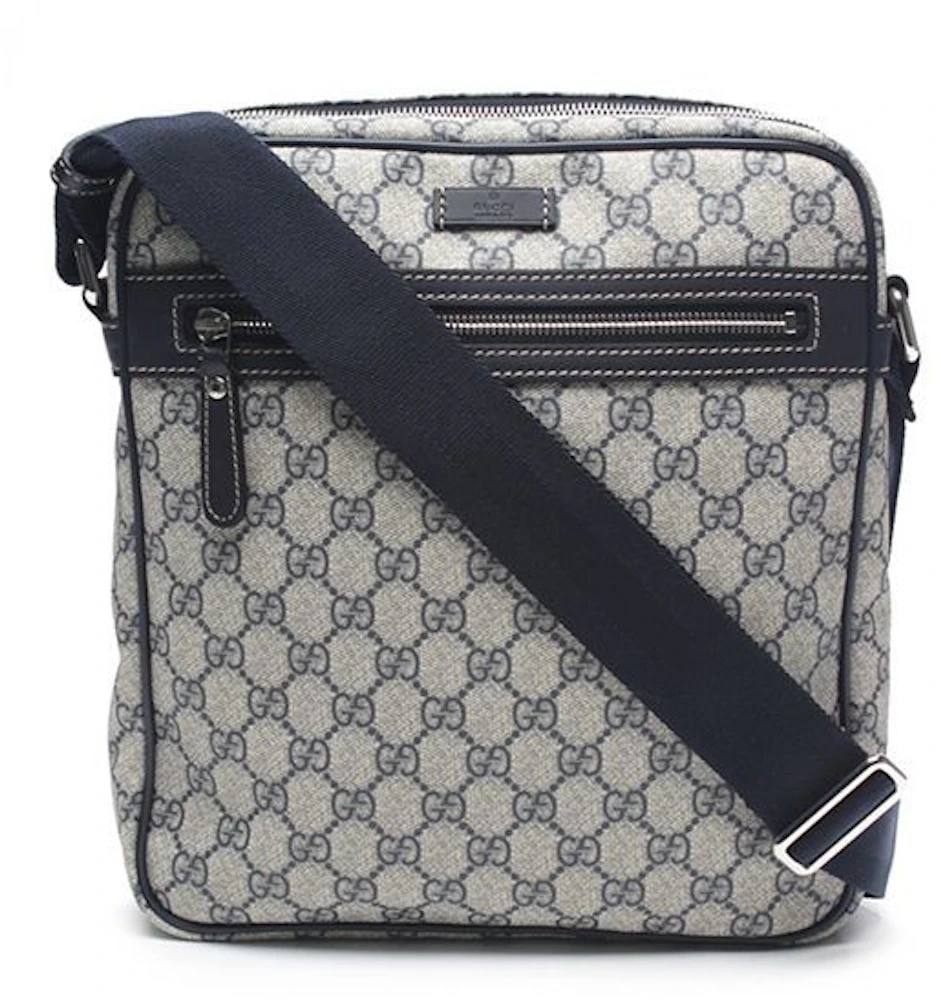 Gucci GG Supreme Bree Camera Crossbody Bag in Caspian Blue NEW - J'adore  Fashion Boutique