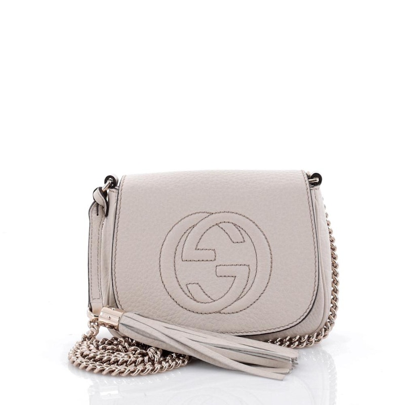 White gucci deals soho bag