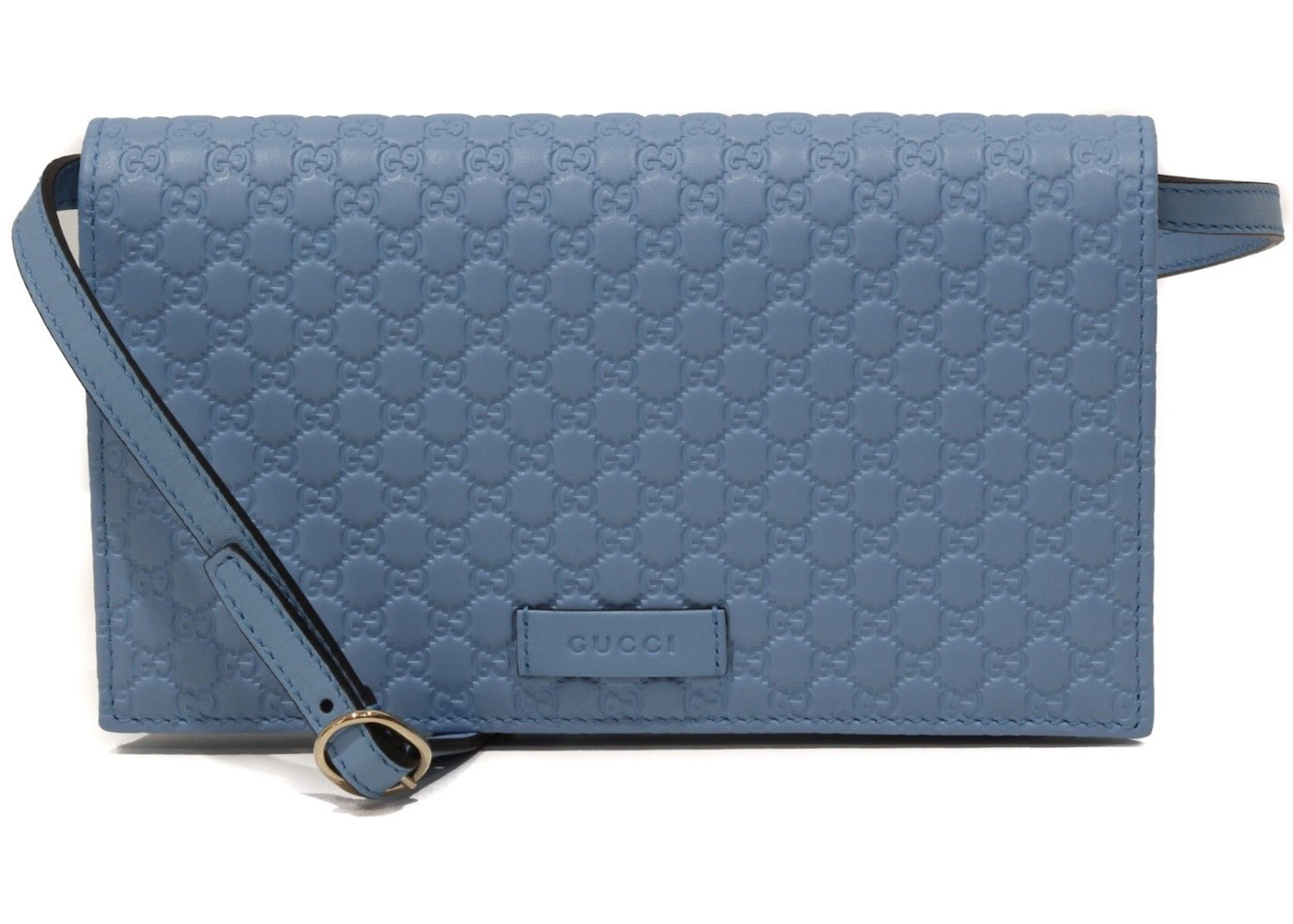 Micro guccissima crossbody wallet Clearance