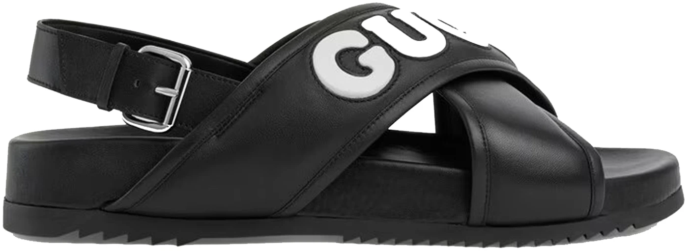 Gucci Crossover Sandals Black Men's - 742024 AABYS 1365 - US