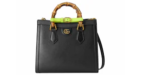 Gucci Diana Small Tote Bag Black