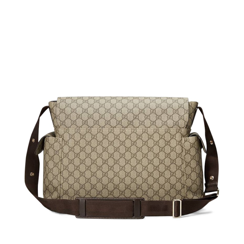 Gucci supreme store diaper bag