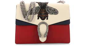 Gucci Dionysus Shoulder Bag Bee Medium Red/White/Blue