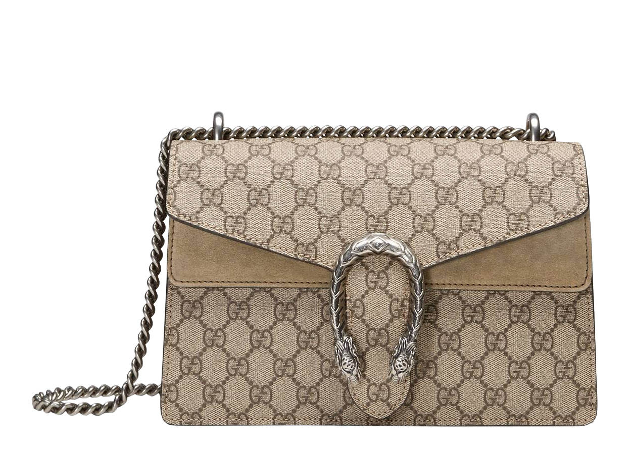 gucci dionysus taupe suede