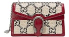 Gucci Dionysus Shoulder Bag GG Tweed Small White/Black