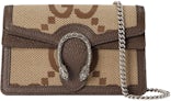 Gucci Womens Dionysus Jumbo GG Bag Brown Canvas Super Mini – Luxe Collective