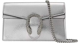 Gucci Dionysus Super Mini Bag Silver