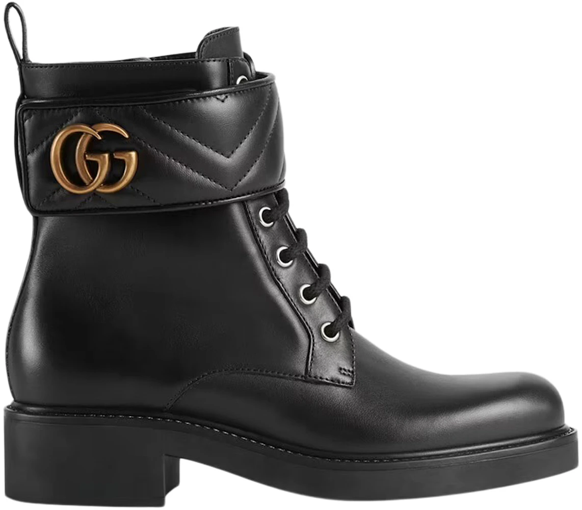 Gucci thigh high boots p 37 Black Leather Cloth ref.604020 - Joli