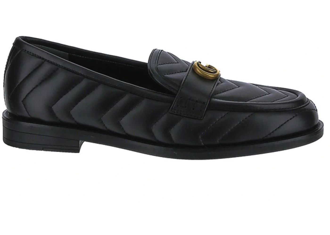 Mocasines Gucci Doble G Negro (Mujer) 670399 BKO60 1000 MX