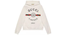 Gucci Firenze Popover Hoody White