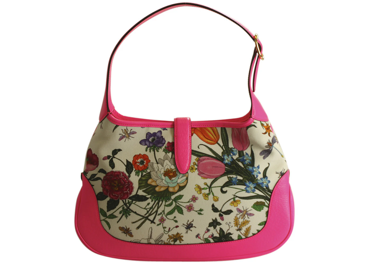 Gucci pink flower bag online