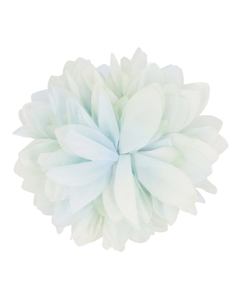Pre-owned Gucci Women's Flower Silk Brooch In Blue