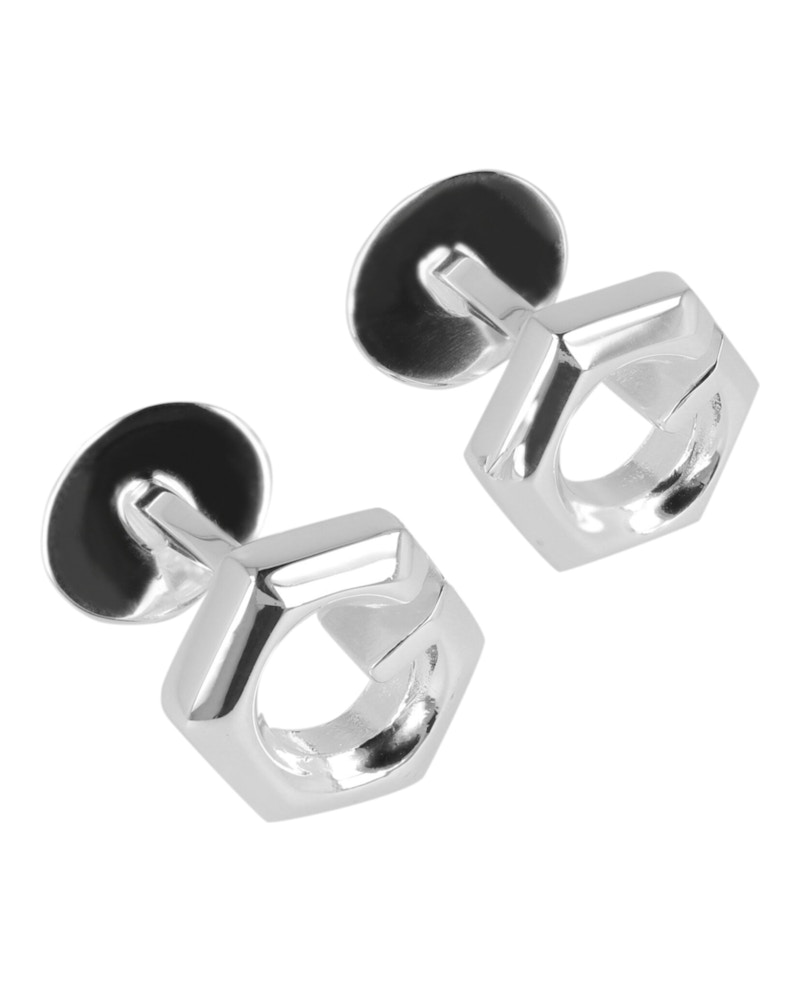 Gucci G Cube Manschettenknöpfe Silber