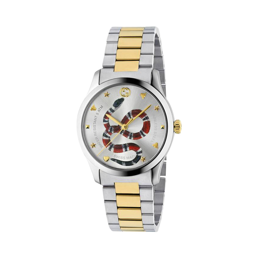 Gucci Ghost G-Timeless YA1264018 38mm in Stainless Steel - US
