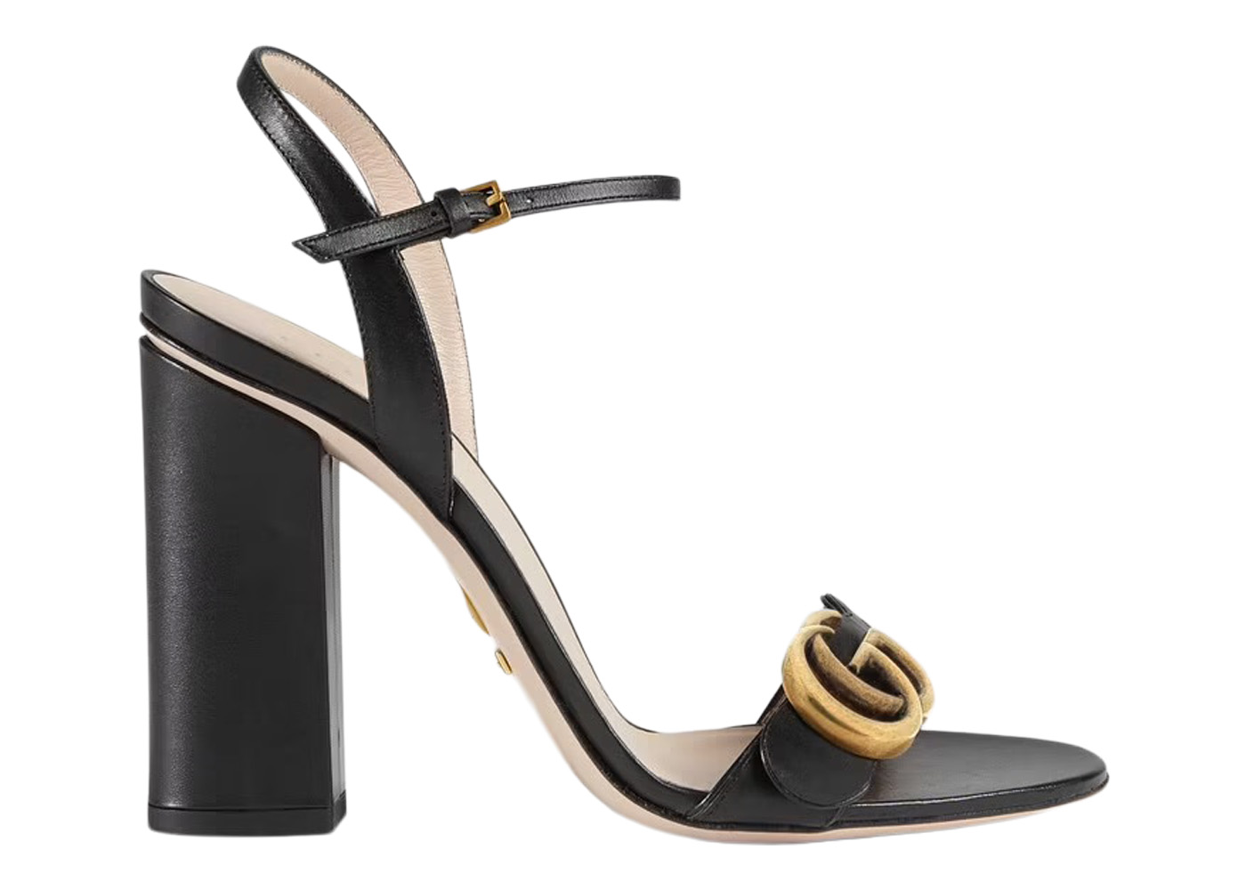 GUCCI - Leather Heel Sandals