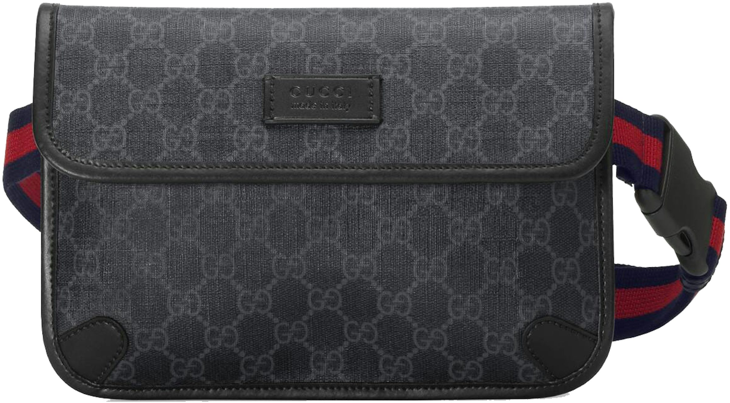 Gucci GG Bag Black in Canvas with Silver-tone - US