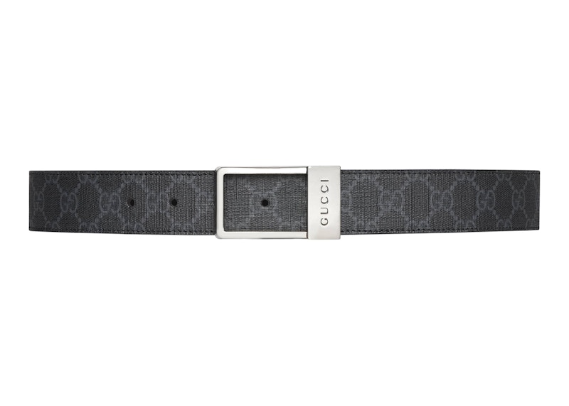 Gucci black supreme clearance belt