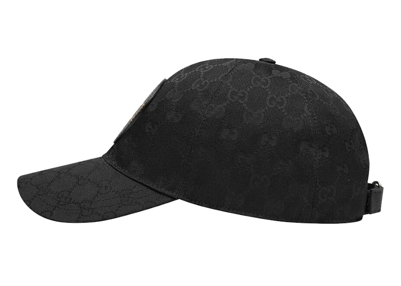 Gucci Gg Canvas Baseball Hat Black