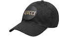 구찌 GG 캔버스 베이스볼 햇 블랙